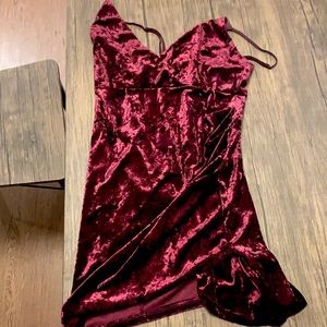 Forever 21 Velvet Club Dress - Size L